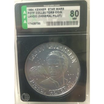 Kenner Star Wars POTF Lando Calrissian General Collector's Coin AFA 80 *17428730*