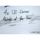 Landon Donovan Autographed USMNT 24x16 "American" #/50 UDA (Upper Deck)