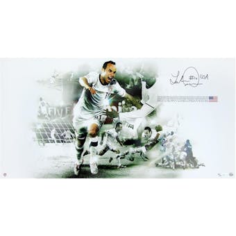 Landon Donovan Autographed USMNT 36x18 "World Cup Collage" UDA (Upper Deck)