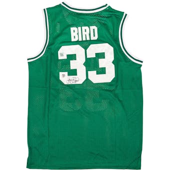 Larry Bird Autographed Boston Celtics Green Adidas Jersey (Bird Hologram)