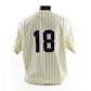 Don Larsen New York Yankees UDA Autographed Official Mitchell & Ness Jersey With 10-8-56 Inscription
