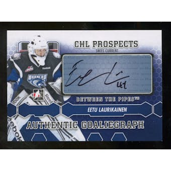 2012/13 In the Game Between The Pipes Autographs #AEL Eetu Laurikainen Autograph