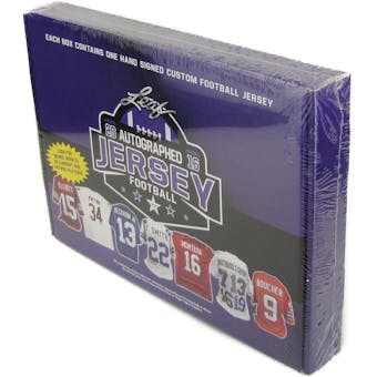 2016 Leaf Autographed Jersey Edition Football Hobby Box