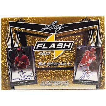 2018 Leaf Flash Baseball Hobby Box
