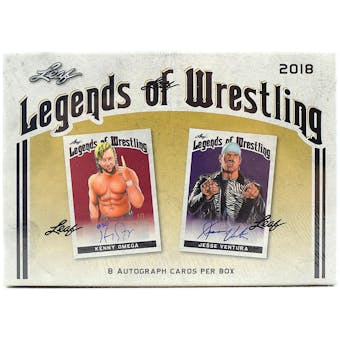 2018 Leaf Legends of Wrestling Hobby Box