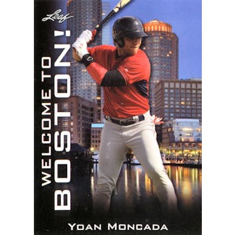2015 Leaf National Sports Collectors Convention 4 Card Pack (Includes Yoan Moncada)