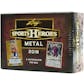 2018 Leaf Metal Sports Heroes Hobby Jumbo Box