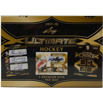 2017/18 Leaf Ultimate Hockey Hobby Box