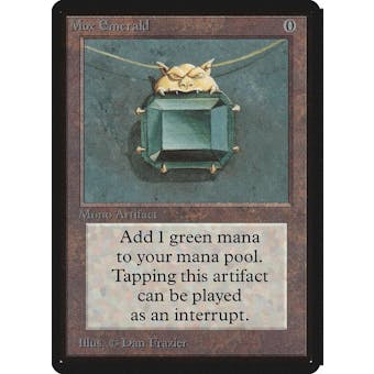 Magic the Gathering Beta Single Mox Emerald - NEAR MINT (NM)