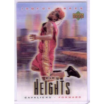 2003 Upper Deck City Heights LeBron James #NNO LeBron James 3-D Special Card