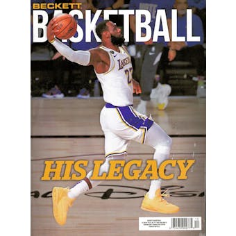 2020 Beckett Basketball Monthly Price Guide (#339 December) (LeBron James)