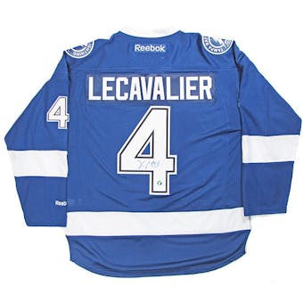 Vincent Lecavalier Autographed Tampa Bay Lightning Hockey Jersey