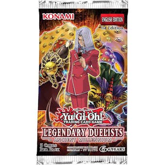 Yu-Gi-Oh Legendary Duelists: Ancient Millennium Booster Pack