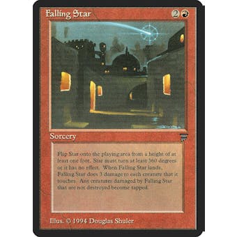 Magic the Gathering Legends Falling Star - MODERATELY PLAYED (MP)