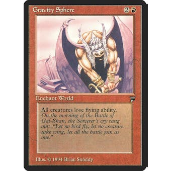 Magic the Gathering Legends Gravity Sphere MODERATELY PLAYED (MP)