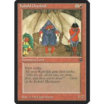Magic the Gathering Legends Kobold Overlord LIGHTLY PLAYED (LP)
