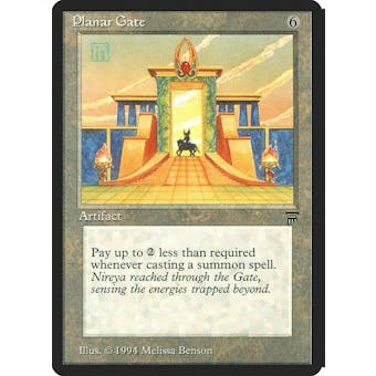 Magic the Gathering Legends Planar Gate HEAVILY PLAYED (HP)