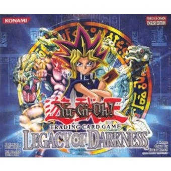 Upper Deck Yu-Gi-Oh Legacy of Darkness Unlimited Booster Box (36-Pack)