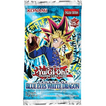 Yu-Gi-Oh 25th Anniversary: Legend of Blue Eyes White Dragon Booster 12-Box Case (Presell)
