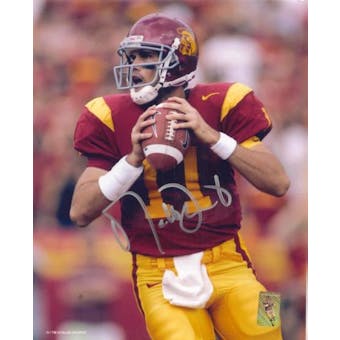 Matt Leinart Autographed USC 8x10 Football Photo "Looking"