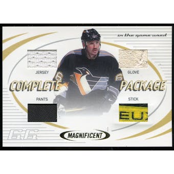2002/03 ITG Used Magnificent Inserts #MI10 Complete Package Mario Lemieux SP /10
