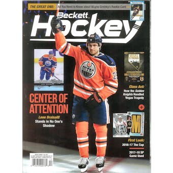 2017 Beckett Hockey Monthly Price Guide (#304 December) (Leon Draisaitl)