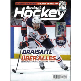2020 Beckett Hockey Monthly Price Guide (#333 May) (Leon Draisaitl)