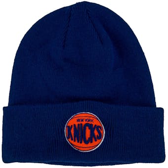 New York Knicks '47 Brand Royal Raised Cuff Knit Winter Hat (Adult One Size)