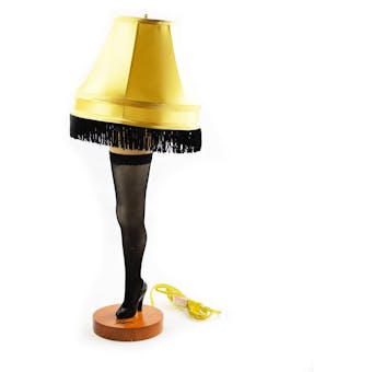A Christmas Story 26" Deluxe Leg Lamp Autographed by Peter Billingsley