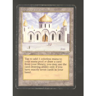 Magic the Gathering Arabian Nights Library of Alexandria - HEAVILY PLAYED (HP)
