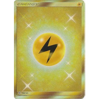Pokemon Guardians Rising Single Lightning Energy Secret Rare 168/145 - NEAR MINT (NM)