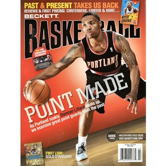 2013 Beckett Basketball Monthly Price Guide (#246 March) (Lillard)