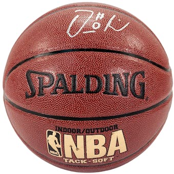 Damian Lillard Autographed Portland Trail Blazers Spalding Basketball (PSA)