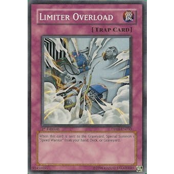 Yu-Gi-Oh Yusei Single Limiter Overload 1st Ed. Super Rare