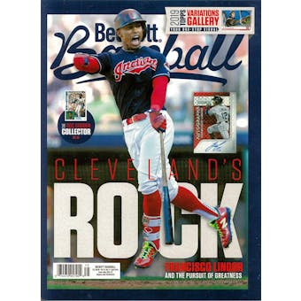 2019 Beckett Baseball Monthly Price Guide (#157 April) (Francisco Lindor)