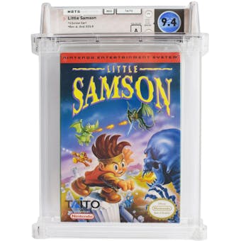 Nintendo (NES) Little Samson WATA 9.4 A Sealed