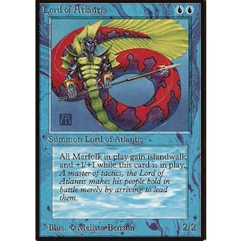 Magic the Gathering Beta Single Lord of Atlantis - NEAR MINT (NM)