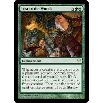 Magic the Gathering Dark Ascension Single Lost in the Woods Foil