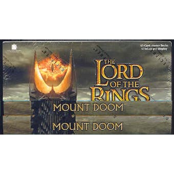 Decipher Lord of the Rings Mount Doom Starter Box