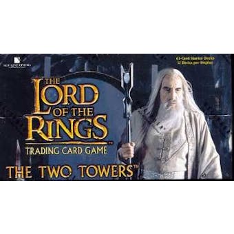 Decipher Lord of the Rings The Two Towers Starter Deck Box