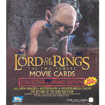 Lord of the Rings The Two Towers Collector's Update Box (Topps)