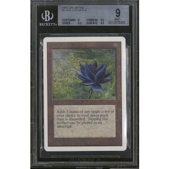 Magic the Gathering Unlimited Black Lotus BGS 9 (9, 9.5, 9.5, 8.5)