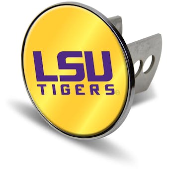 LSU Tigers Rico Industries 4 " Laser Trailer Hitch Cover
