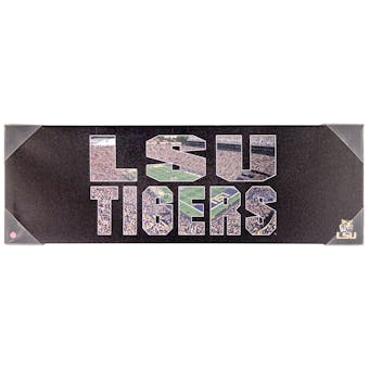 LSU Tigers Artissimo Team Pride 30x10 Canvas