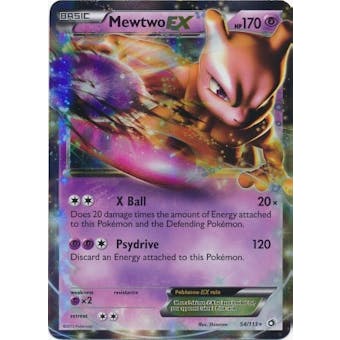 Pokemon Legendary Collection Single Mewtwo EX 54/113 - SLIGHT PLAY (SP)