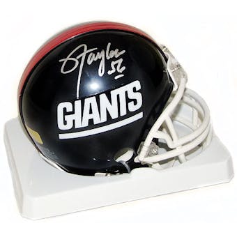 Lawrence Taylor Autographed New York Giants Mini Football Helmet