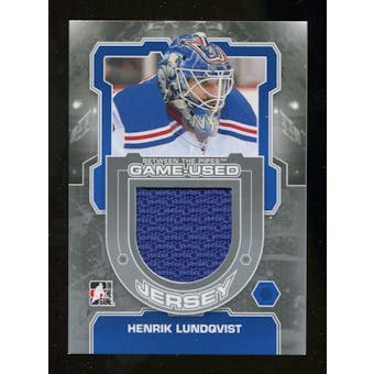 2012/13 In the Game Between The Pipes Jerseys Silver #M43 Henrik Lundqvist /140