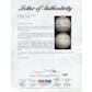 Mickey Mantle & Roger Maris Dual Autographed New York Yankees Official AL Baseball JSA & PSA Full Letter COA's