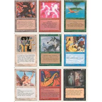 Magic the Gathering 4th Edition A Complete Set Near Mint (NM)