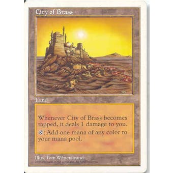 Magic the Gathering 5th Edition Single City of Brass - NEAR MINT (NM)